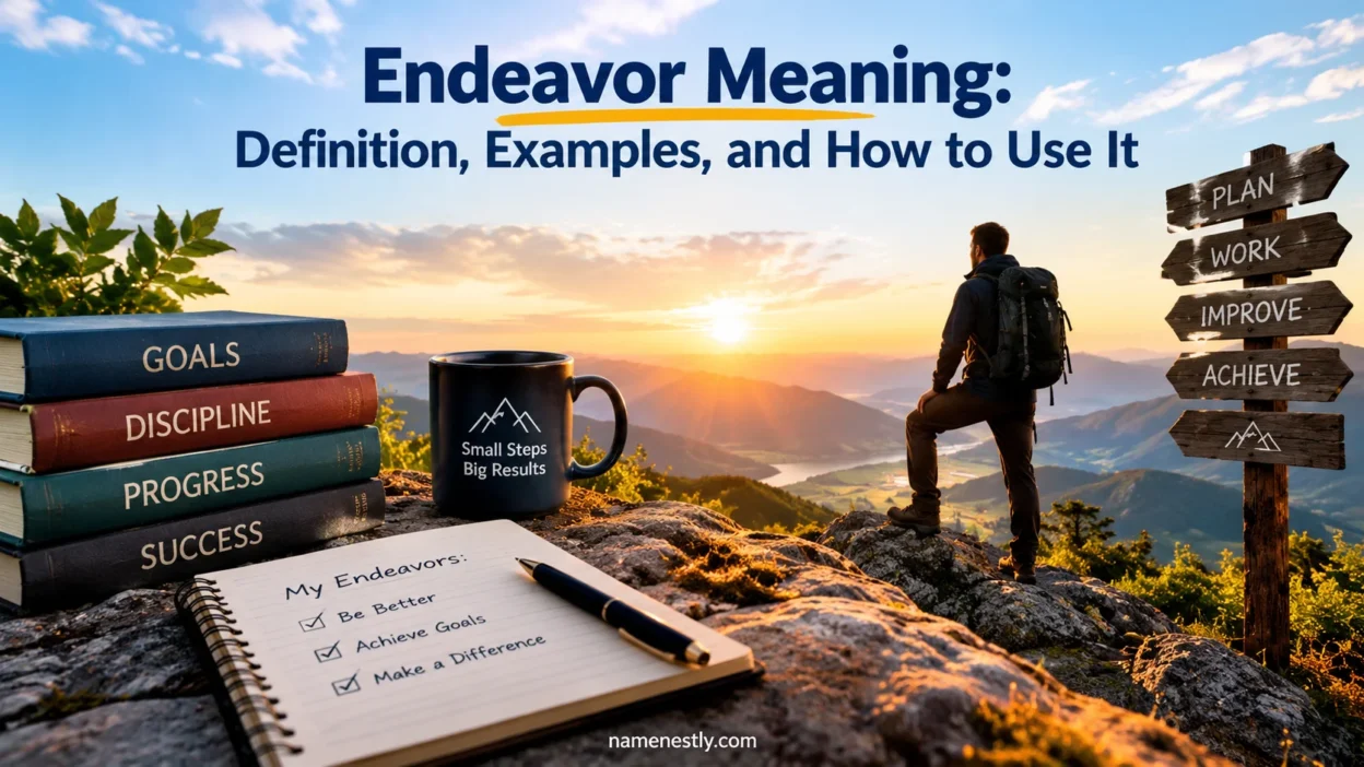 Endeavor Meaning