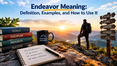 Endeavor Meaning