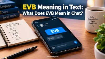 EVB Meaning in Text
