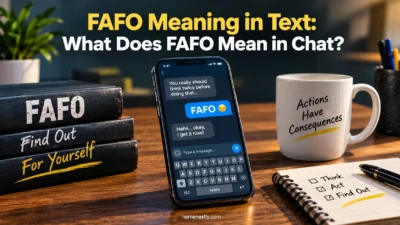 FAFO Meaning in Text