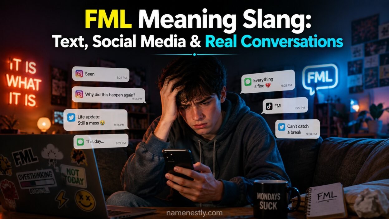 FML Meaning Slang