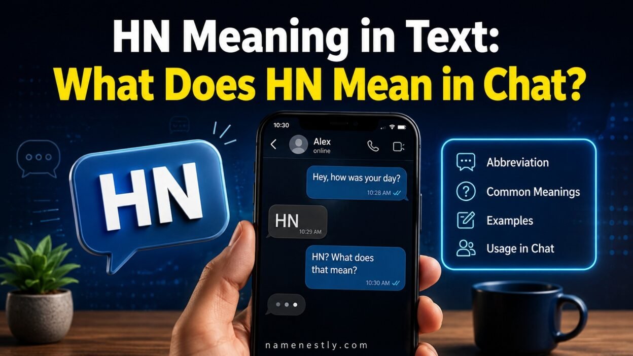 HN Meaning in Text