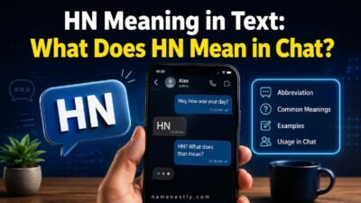 HN Meaning in Text