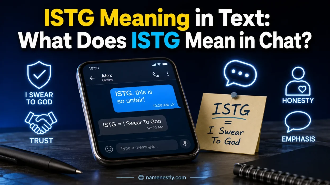 ISTG Meaning in Text