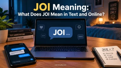 JOI Meaning