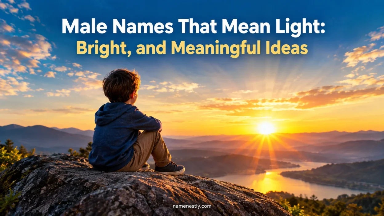 Male Names That Mean Light