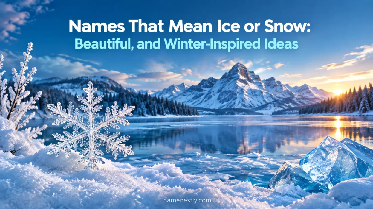 Names That Mean Ice or Snow