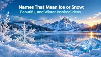 Names That Mean Ice or Snow