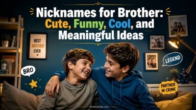 Nicknames for Brother