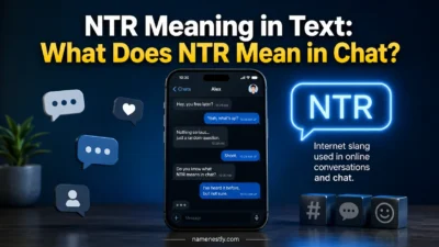 NTR Meaning in Text