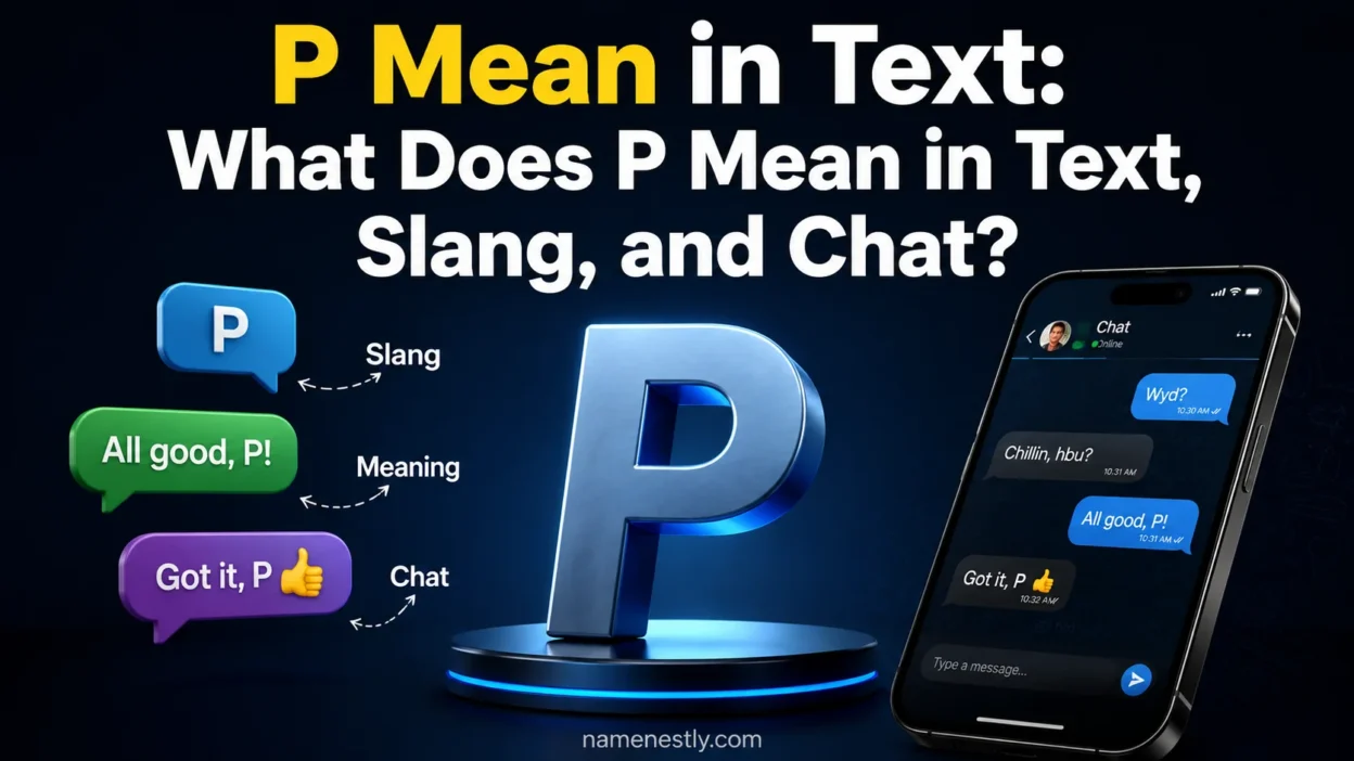 P Mean in Text