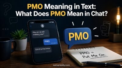 PMO Meaning in Text