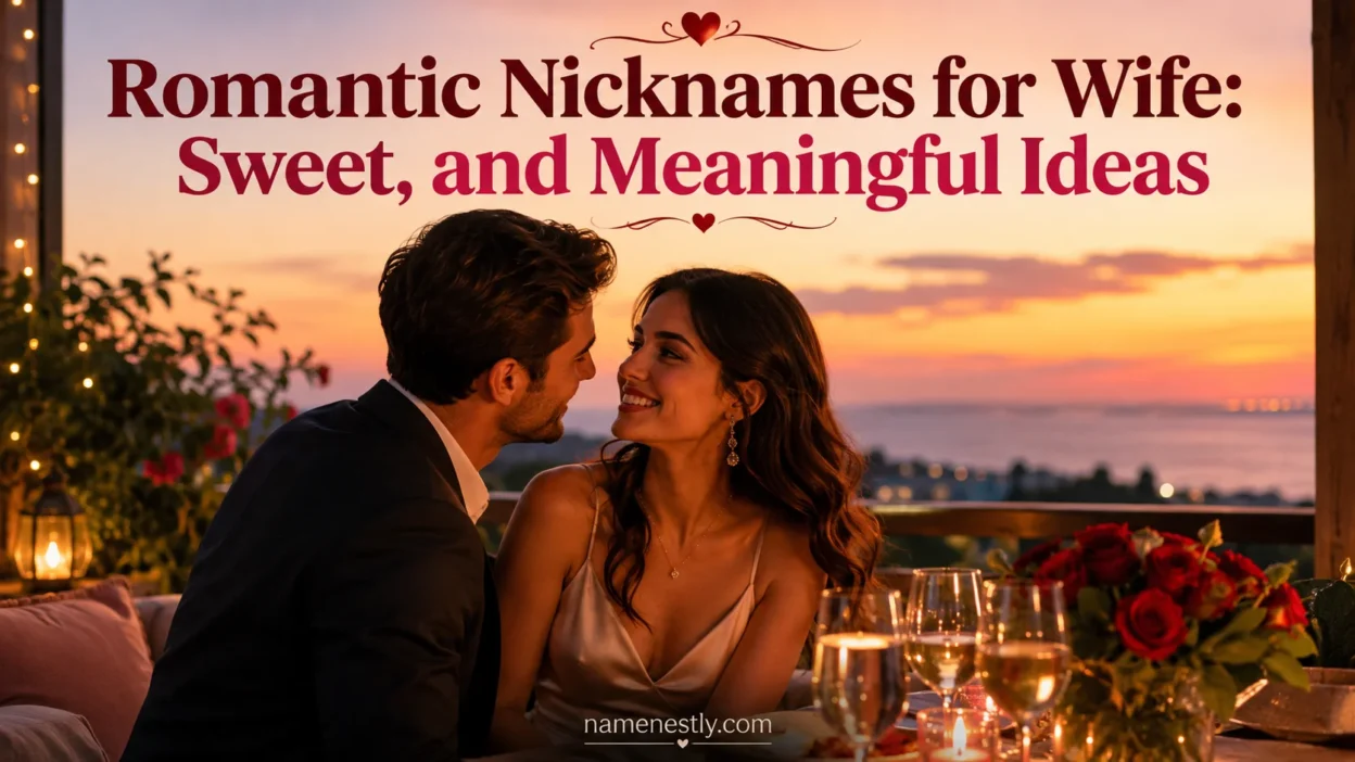 Romantic Nicknames for Wife