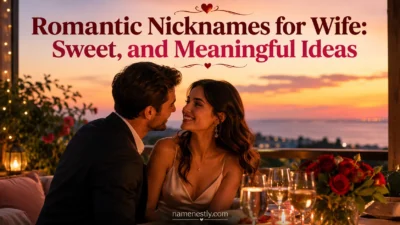 Romantic Nicknames for Wife