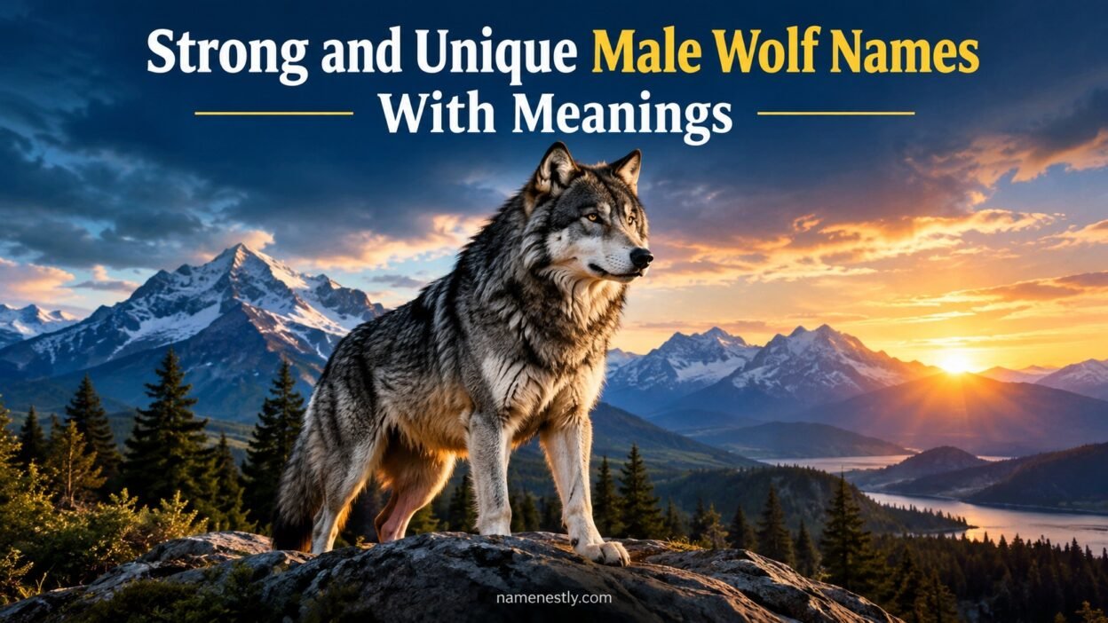 Strong and Unique Male Wolf Names