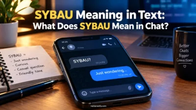 SYBAU Meaning in Text