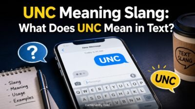 UNC Meaning Slang