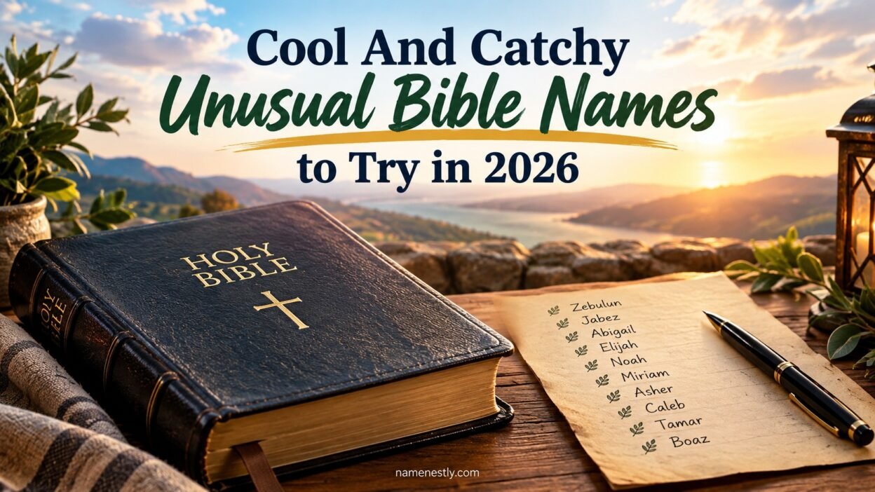 Unusual Bible Names