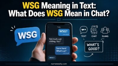 WSG Meaning in Text