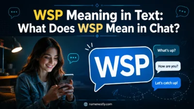 WSP Meaning in Text