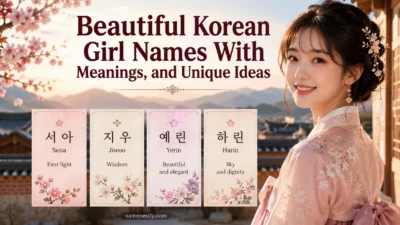 Beautiful Korean Girl Names