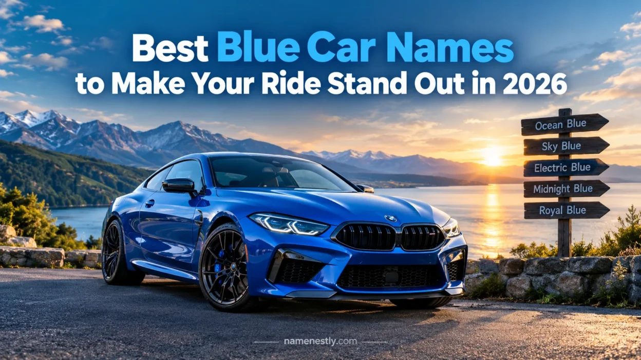 Best Blue Car Names