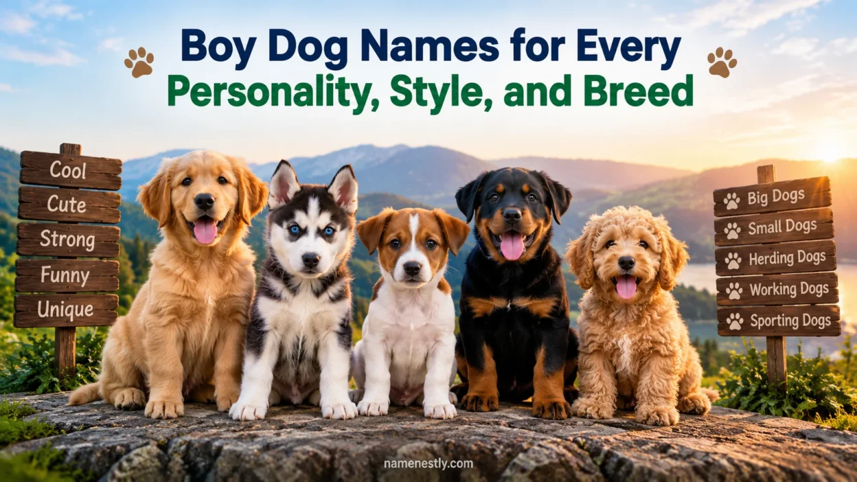Boy Dog Names