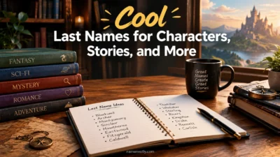 Cool Last Names