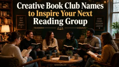 Creative Book Club Names