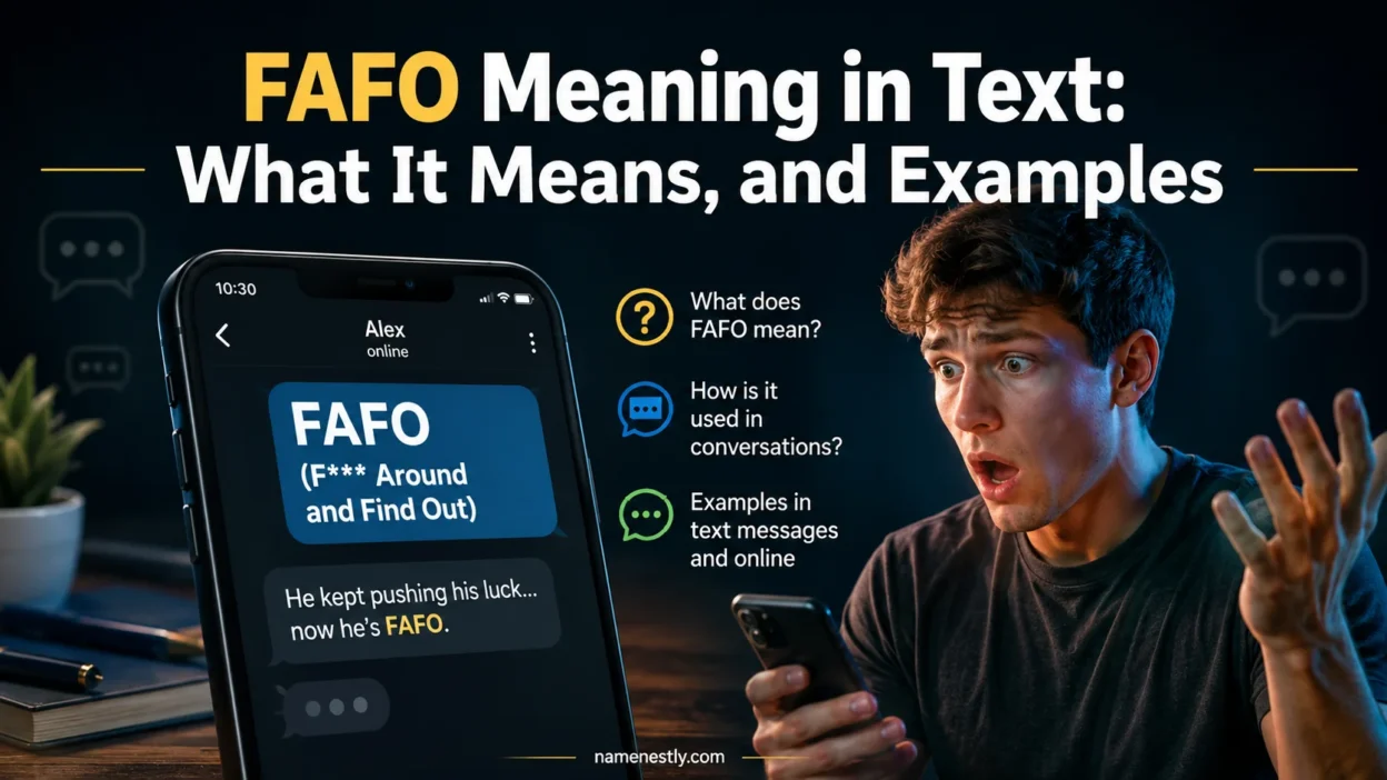 FAFO Meaning in Text