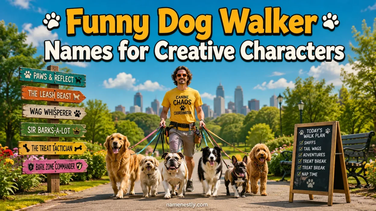 Funny Dog Walker Names