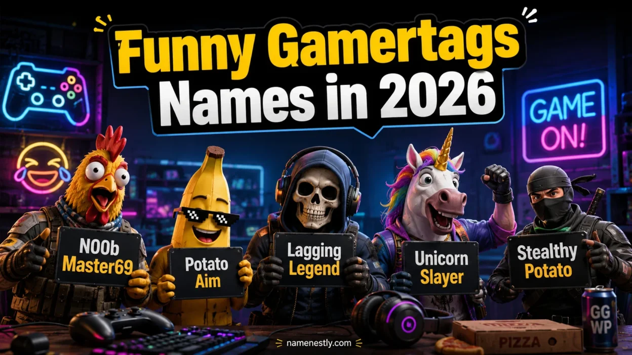 Funny Gamertags Names