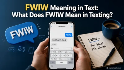 FWIW Meaning in Text