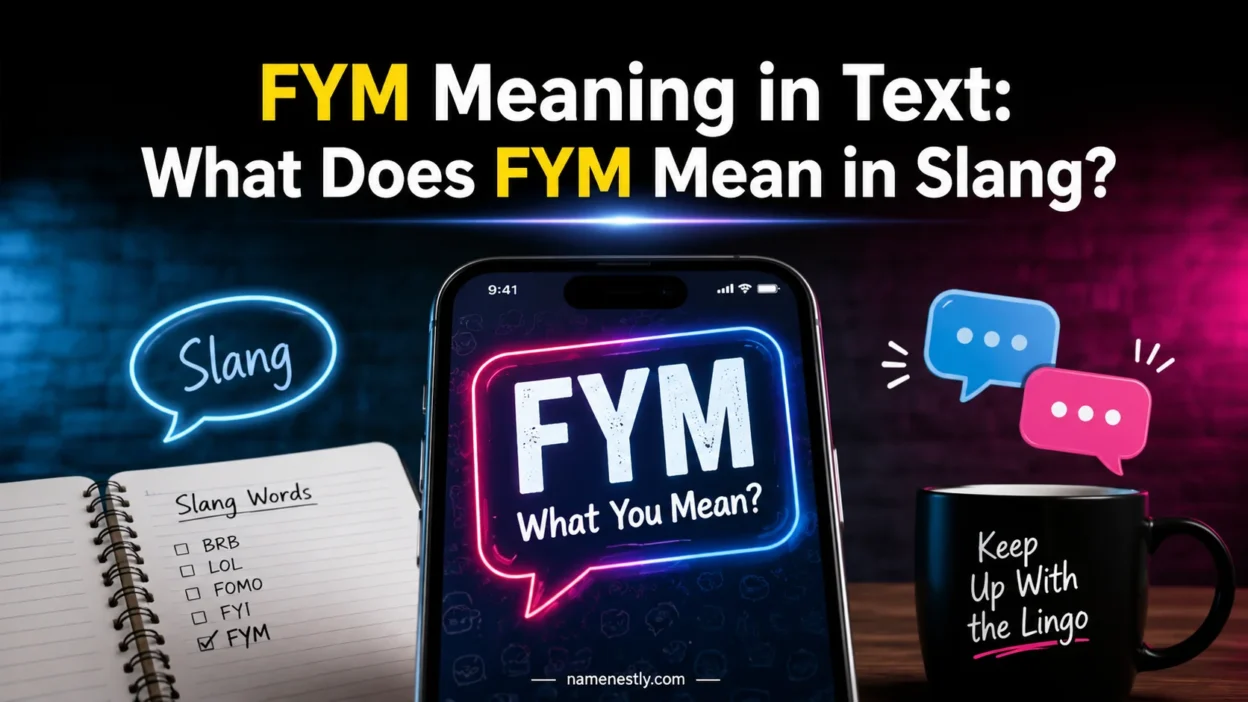 FYM Meaning in Text