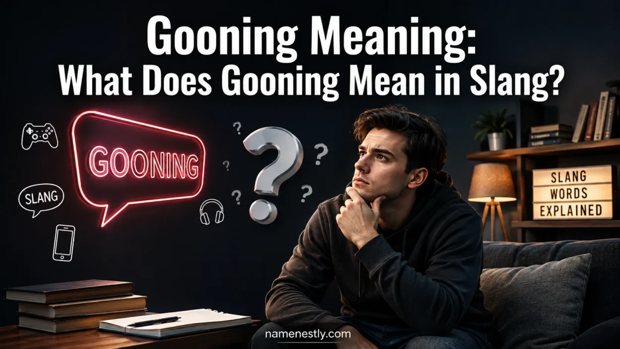 Gooning Meaning