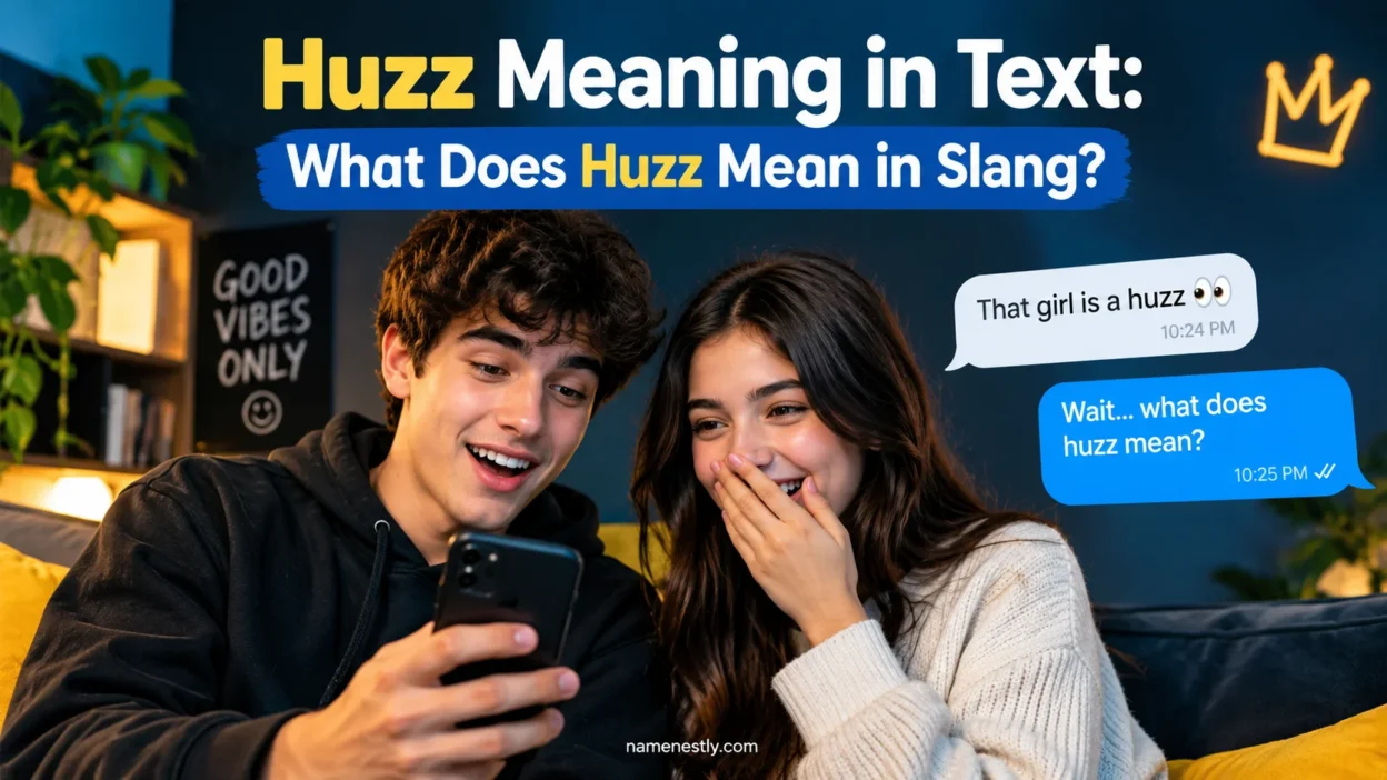 Huzz Meaning in Text