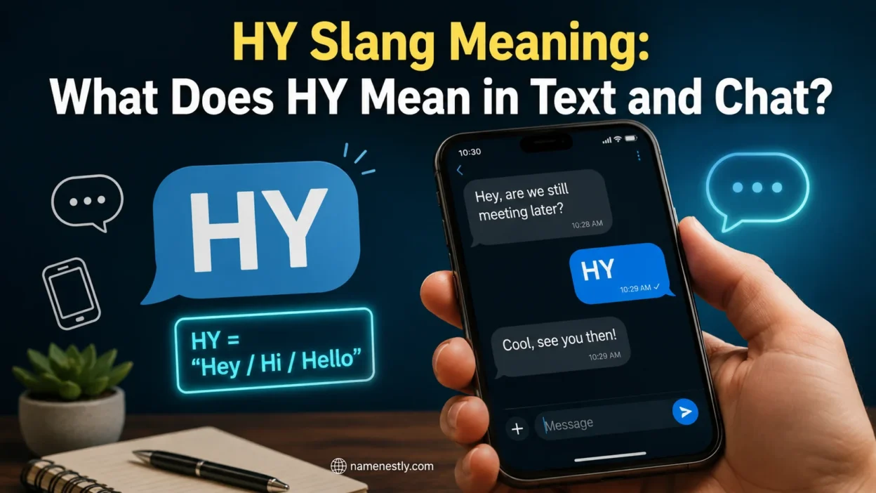 HY Slang Meaning