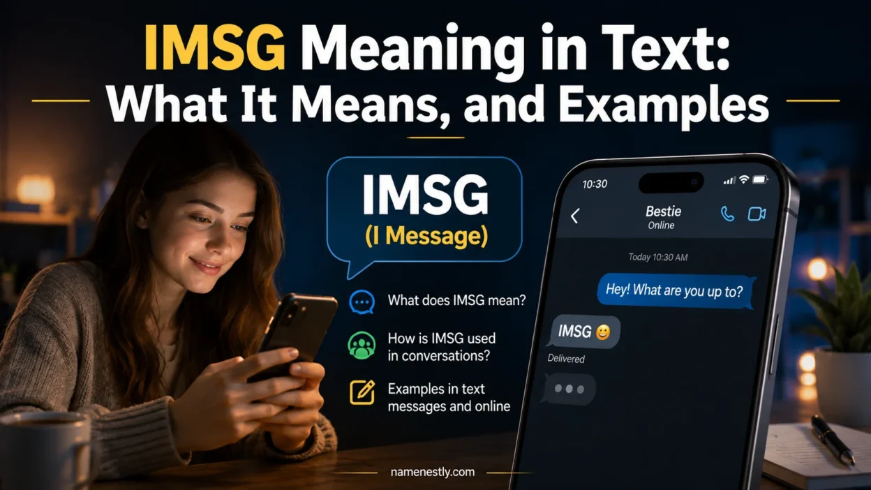 IMSG Meaning in Text