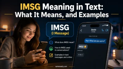 IMSG Meaning in Text