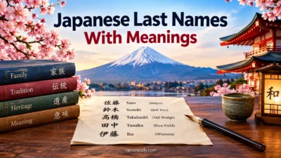 Japanese Last Names