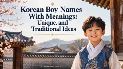 Korean Boy Names With Meanings