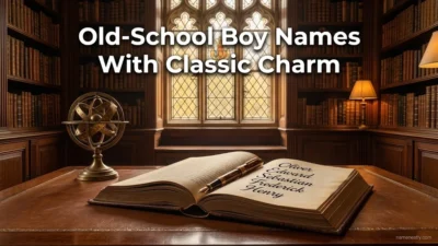 Old-School Boy Names
