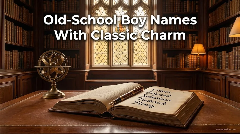 Old-School Boy Names