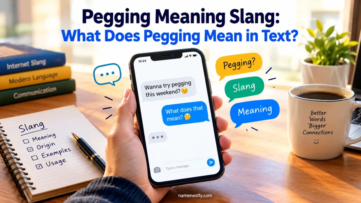 Pegging Meaning Slang