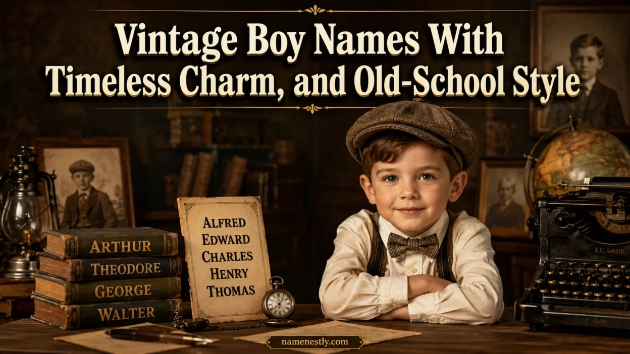 Vintage Boy Names