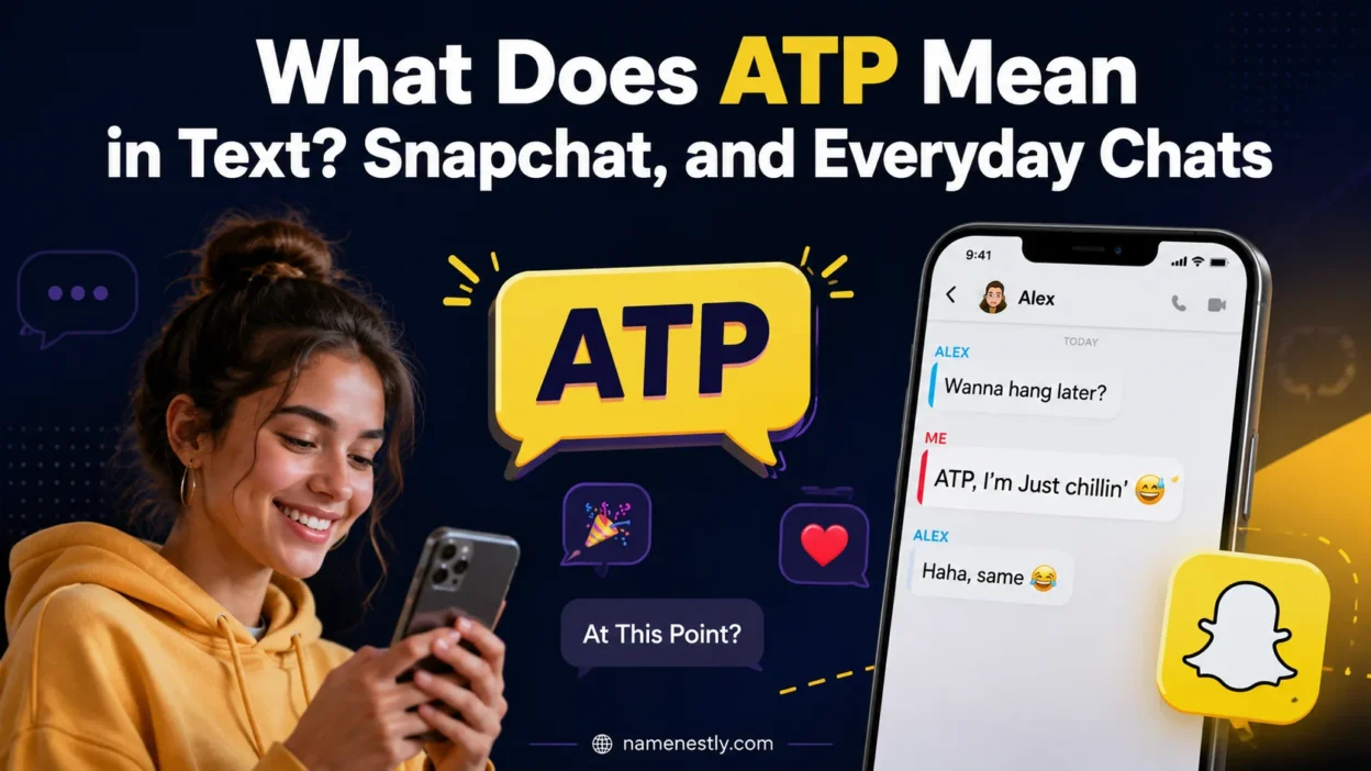 What Does ATP Mean in Text