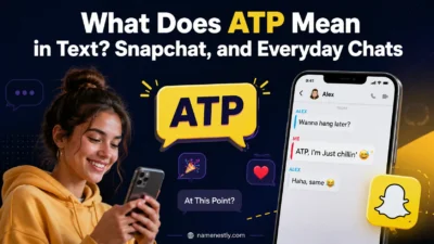 What Does ATP Mean in Text