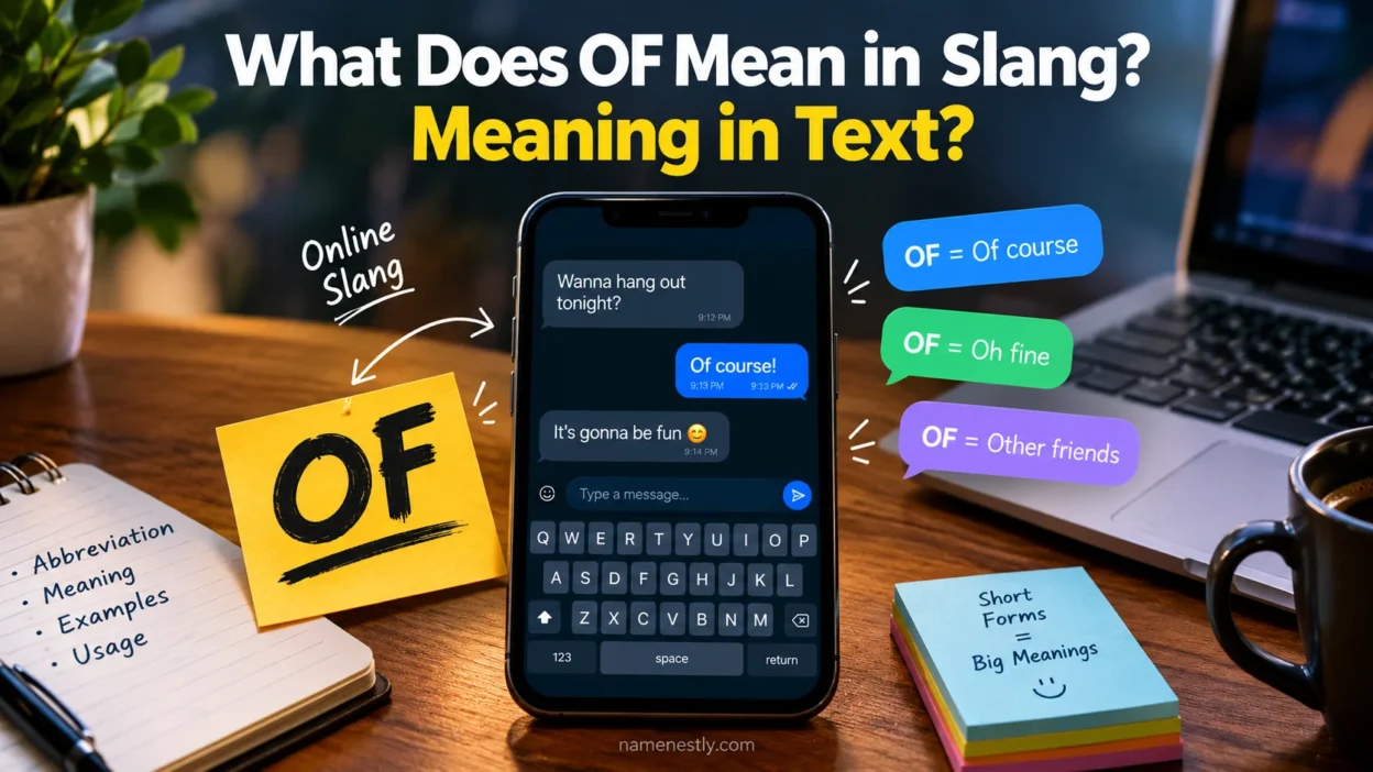 What Does OF Mean in Slang