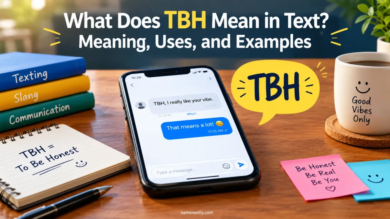 What Does TBH Mean in Text