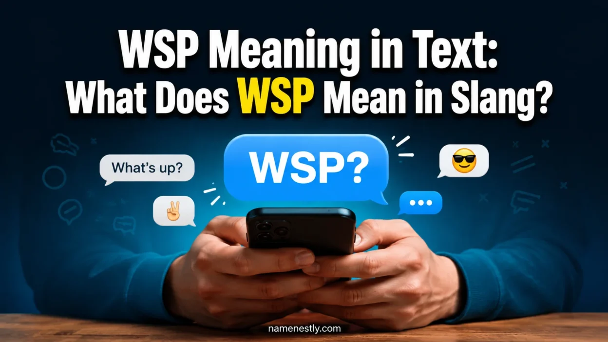 WSP Meaning in Text